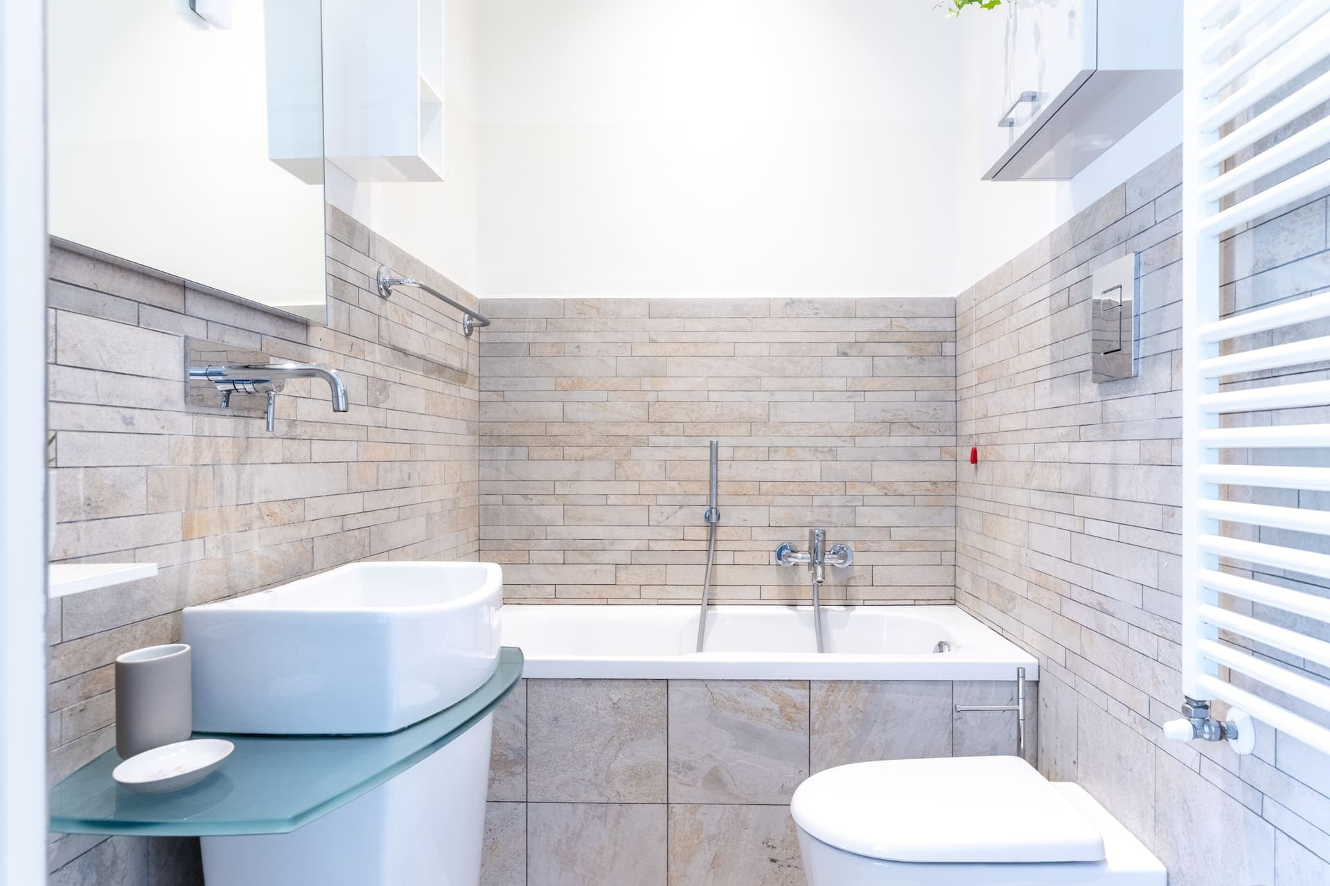 Bagno con vasca